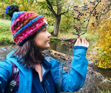 Load image into Gallery viewer, Handmade Chunky Woolly Bobble Hats.