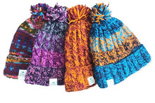 Load image into Gallery viewer, Handmade Chunky Woolly Bobble Hats.