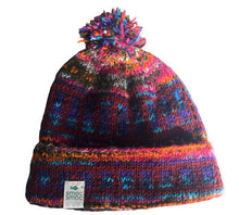 Load image into Gallery viewer, Handmade Chunky Woolly Bobble Hats.